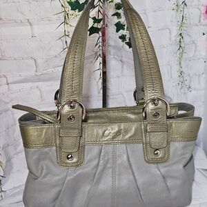 LOWSTART COACH LEATHER SHOULDER BAG